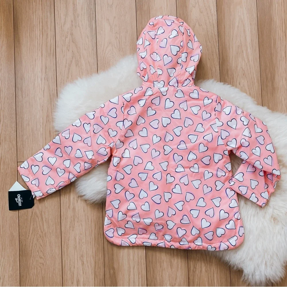 OshKosh jacket with hearts, size 4